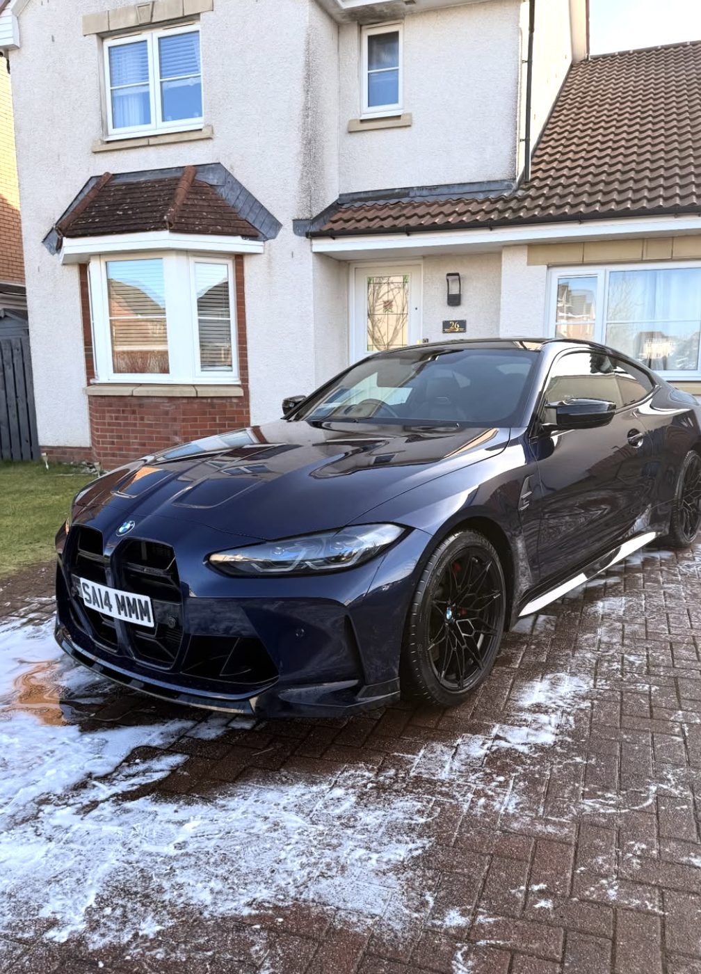 Full valet on a BMW M4 in Wakefield