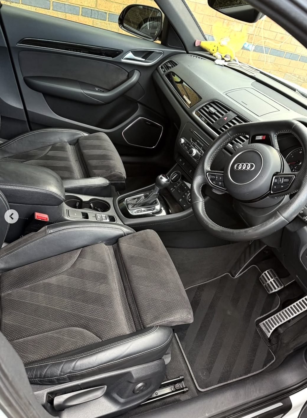 Same car interior after a Diamond deep clean — spotless